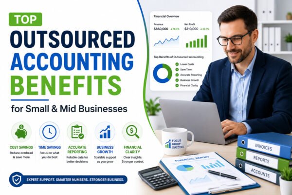 Top Outsourced Accounting Benefits for Small & Mid Businesses
